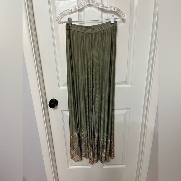 Farm Rio Wide-Leg Guadalupe flowy Pants size XS - Picture 2 of 8